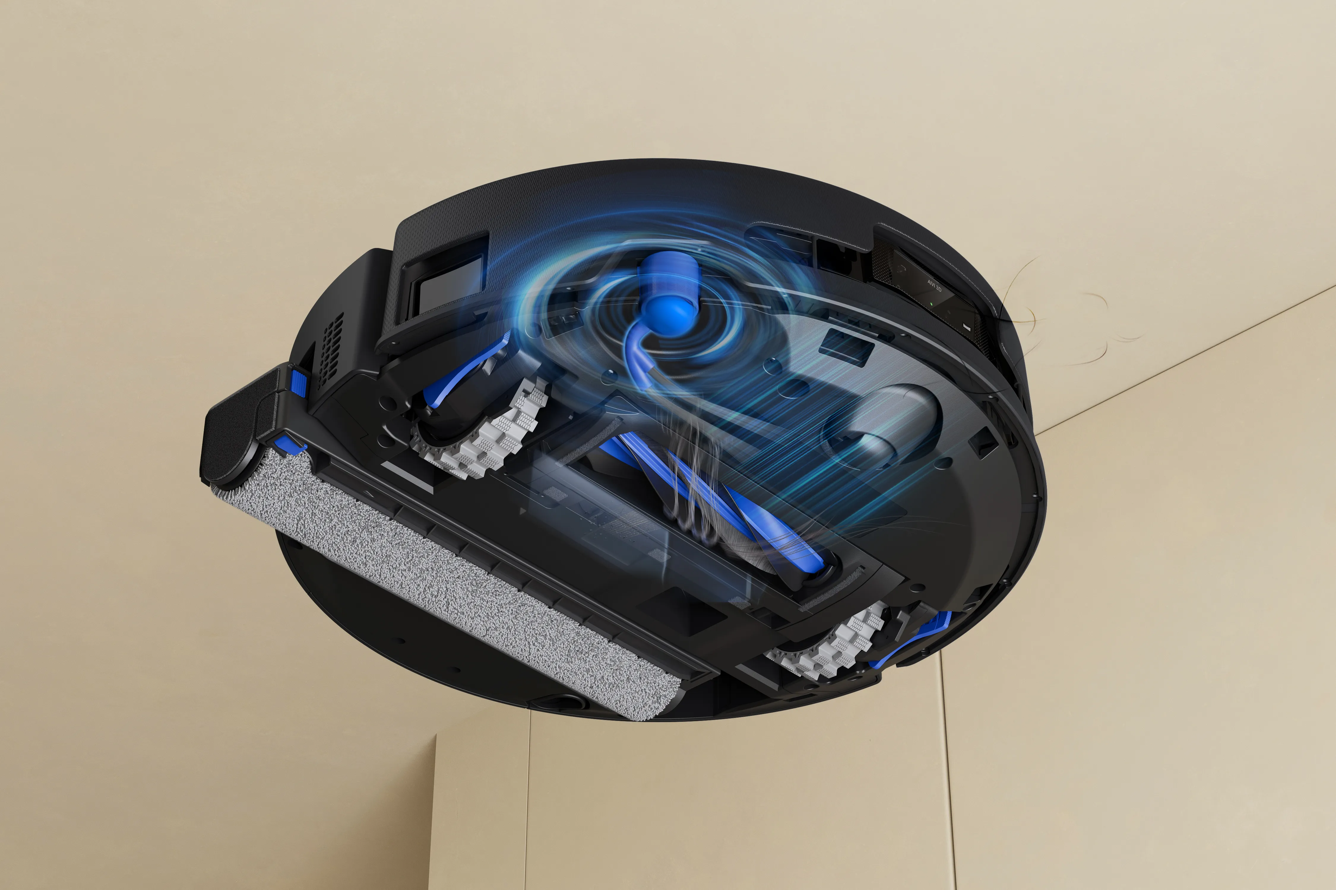 ECOVACS DEEBOT T90 PRO OMNI 4000 mAh Robot vacuum cleaner, Black