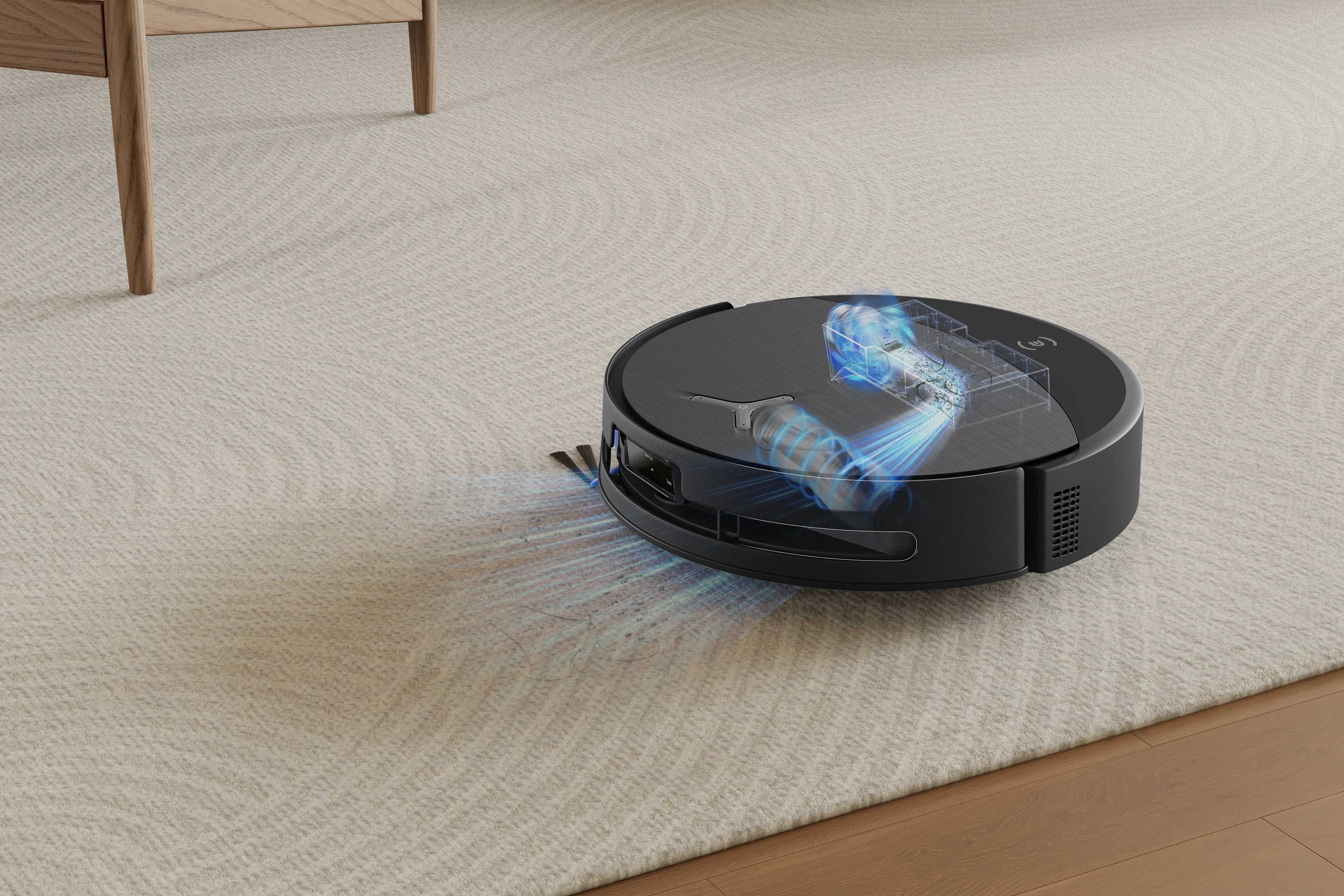 ECOVACS DEEBOT T90 PRO OMNI 4000 mAh Robot vacuum cleaner, Black