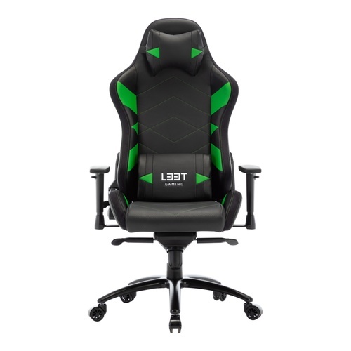 L33T Elite V4 (PU) - gaming chair, green