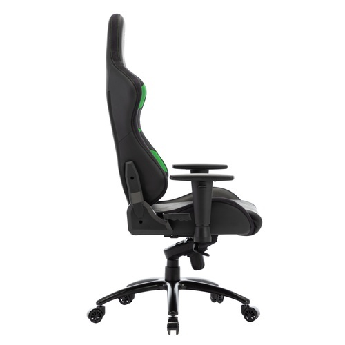 L33T Elite V4 (PU) - gaming chair, green
