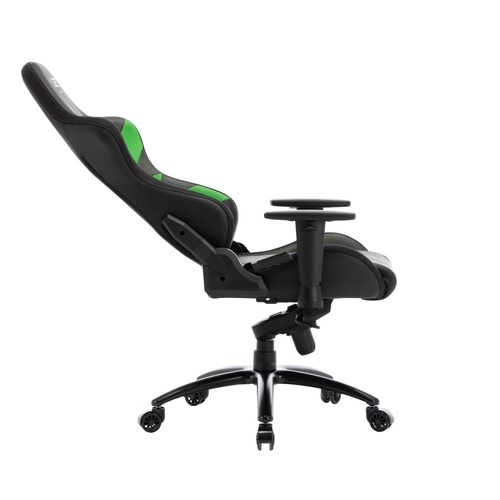 L33T Elite V4 (PU) - gaming chair, green