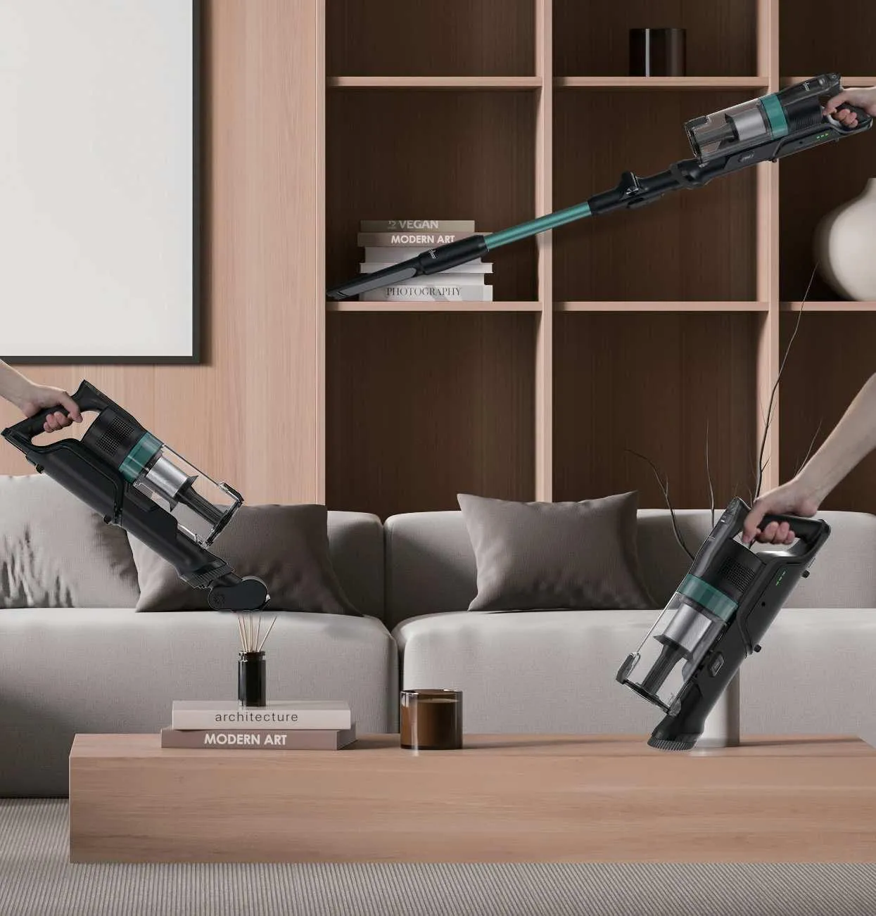 Hoover HF1P10PX 011 -varsi-imuri, turkoosi