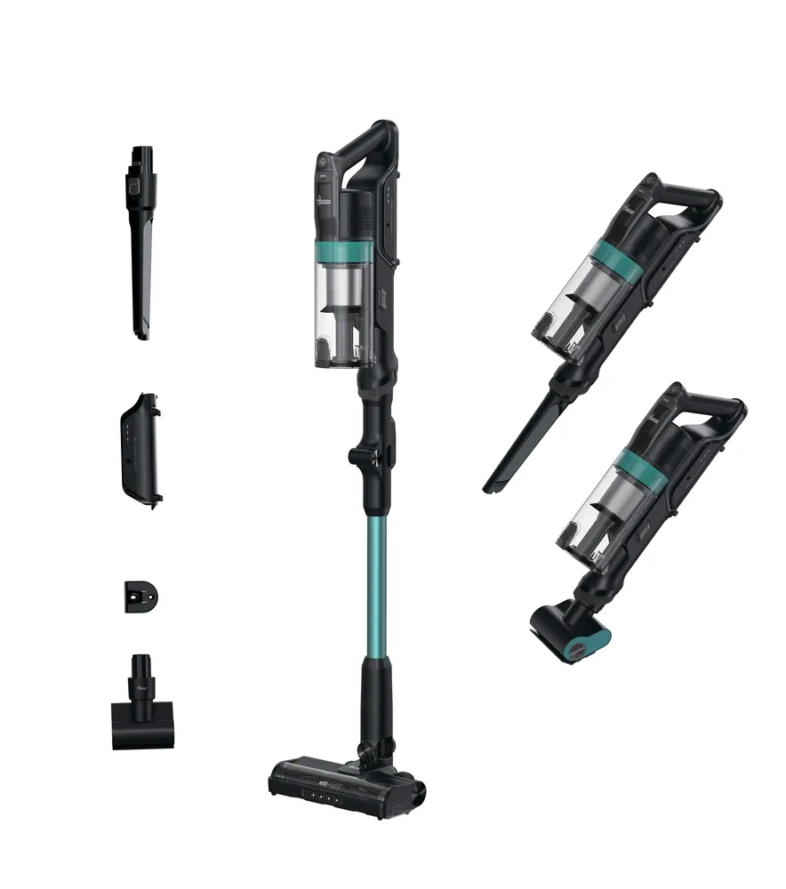 Hoover HF1P10PX 011 - skaftdammsugare, turkos