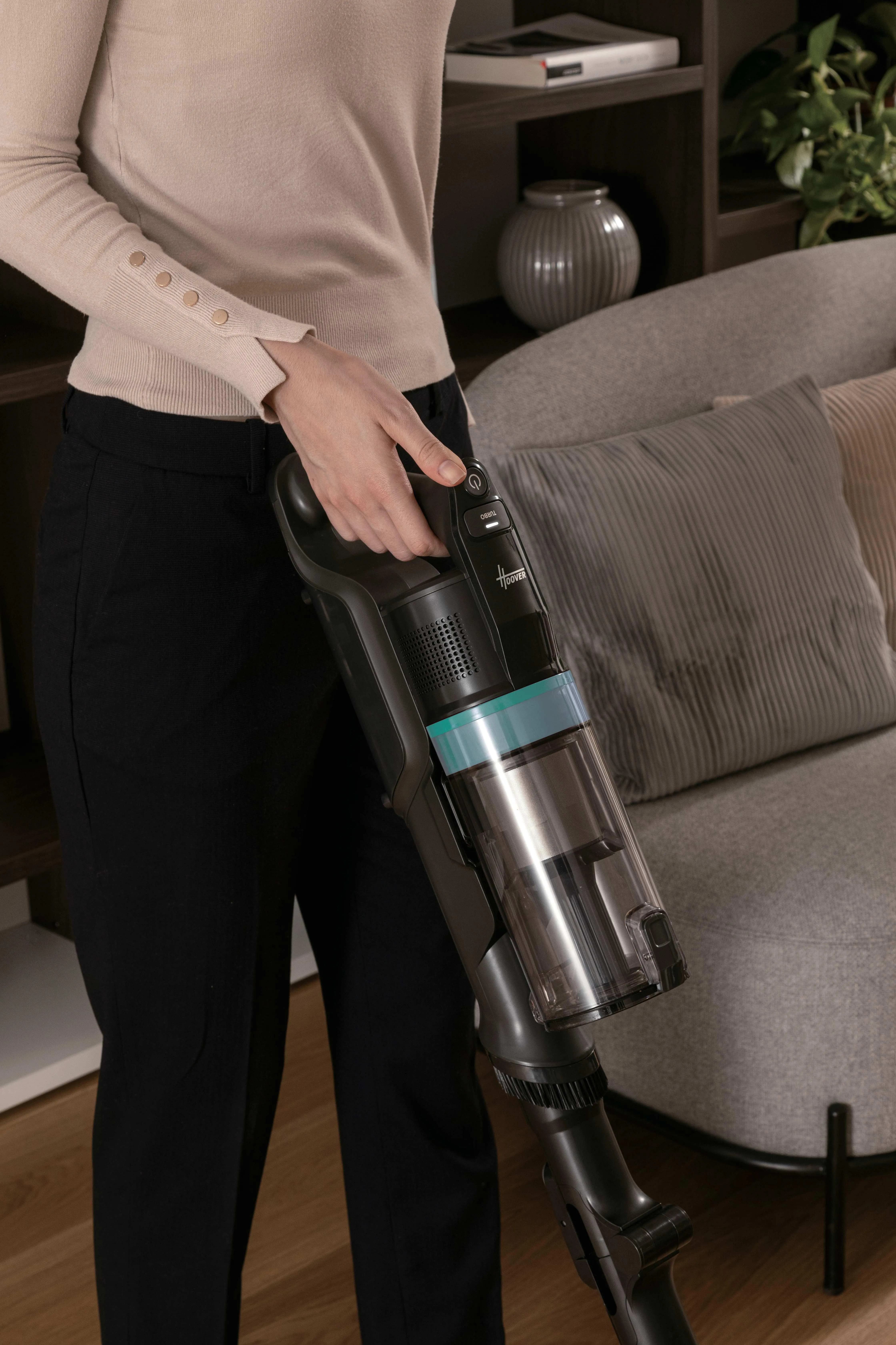 Hoover HF1P10PX 011 -varsi-imuri, turkoosi