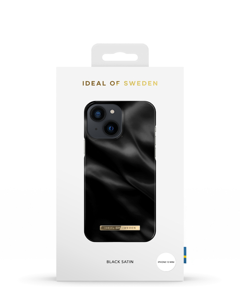 iDeal of Sweden Fashion Case, iPhone 13 mini - Case, Black Satin