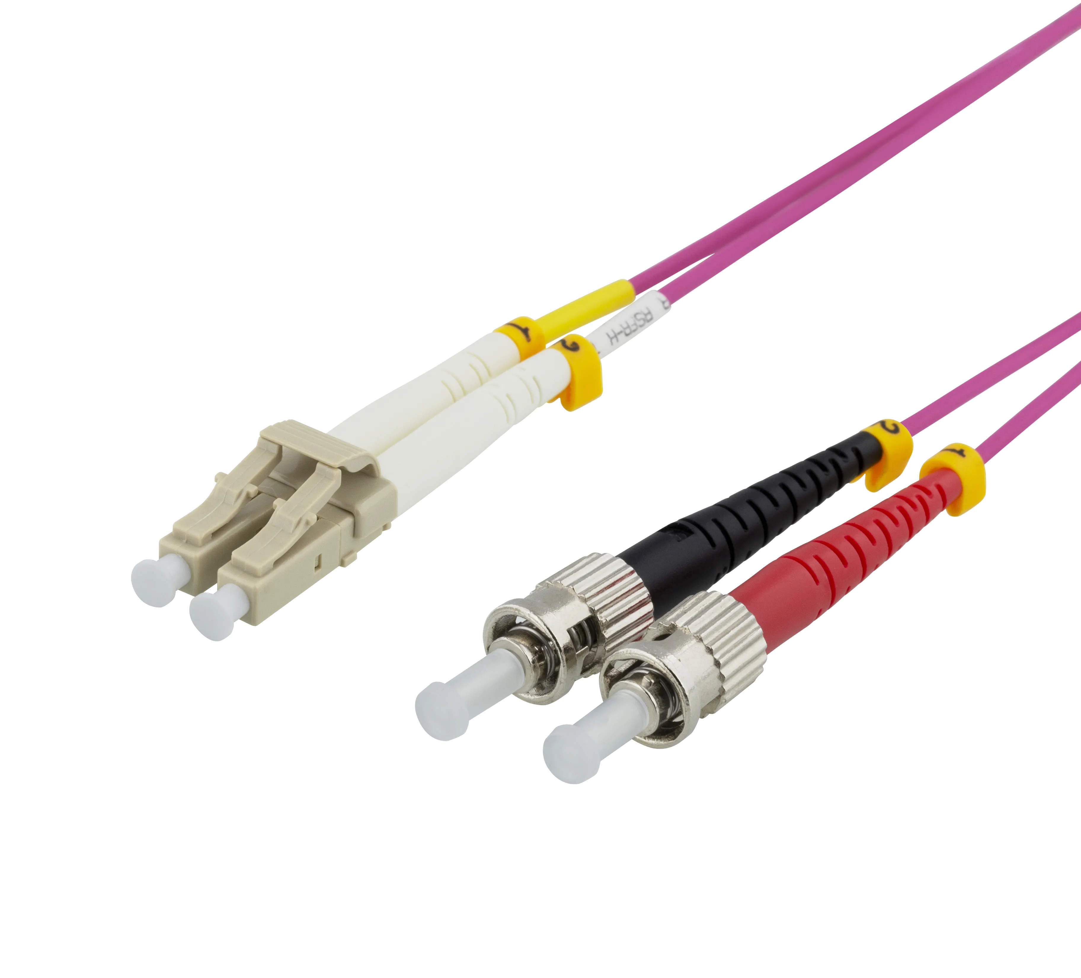 Fiber LC-ST 1m patchefiber om4
