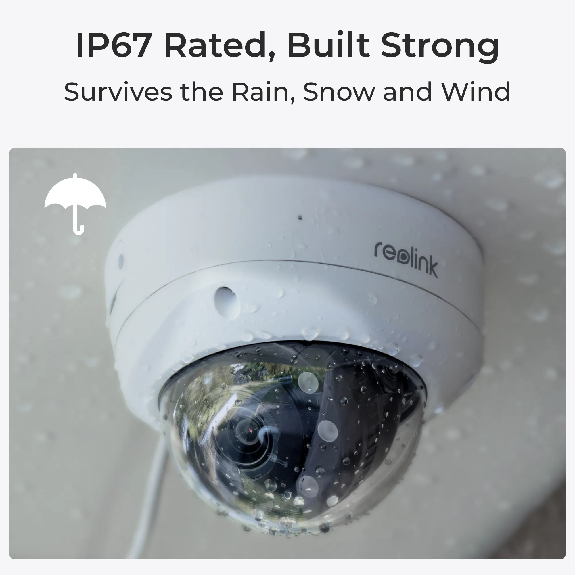 Reolink P437 (Dome) 4K | 8MP | PoE | Dome | IK10