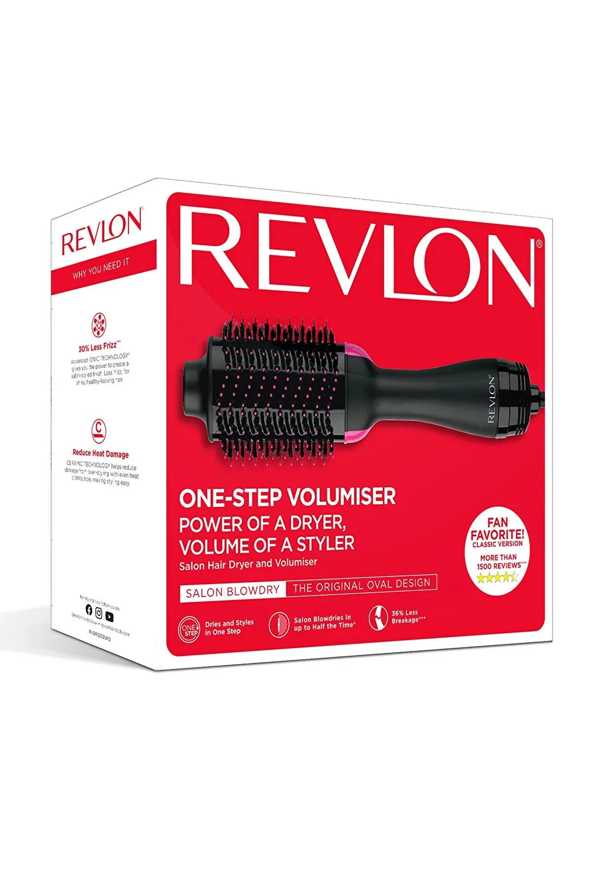 Revlon Dryer and Volumiser RVDR5222 - hairdryer and Volumiser