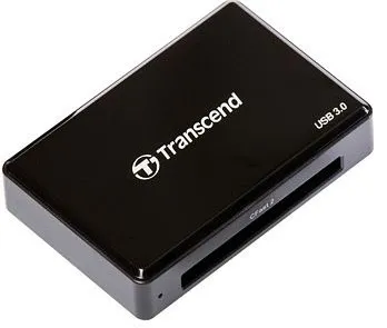 TRANSCEND RDF2 USB 3.1 MULTI-CARD READER BLACK