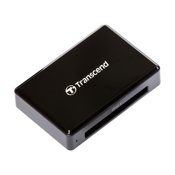 TRANSCEND RDF2 USB 3.1 MULTI-CARD READER BLACK