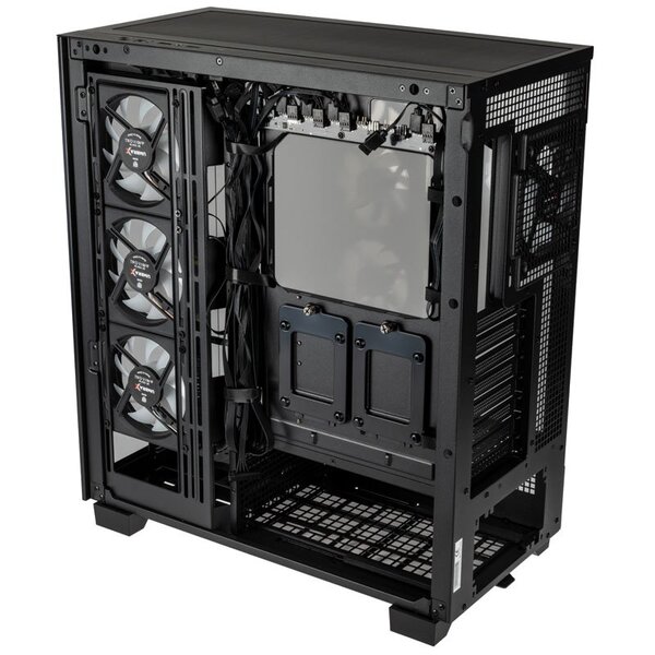 Kolink Unity Arena Midi-Tower Case with window and RGB lighting, Black