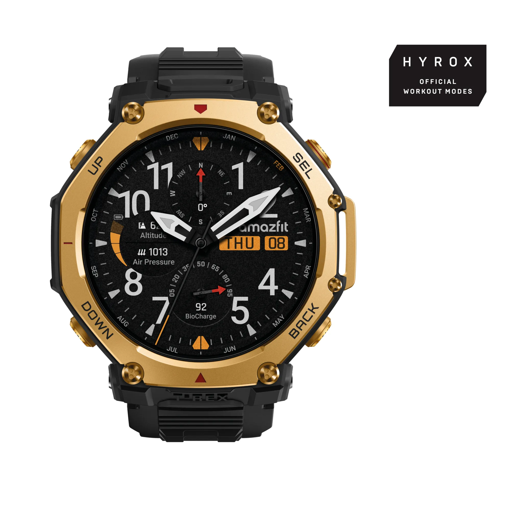 Amazfit T-Rex 3 Pro 48mm Sports Watch, Gold Amazfit T-Rex 3 Pro 48mm Sports Watch, Gold