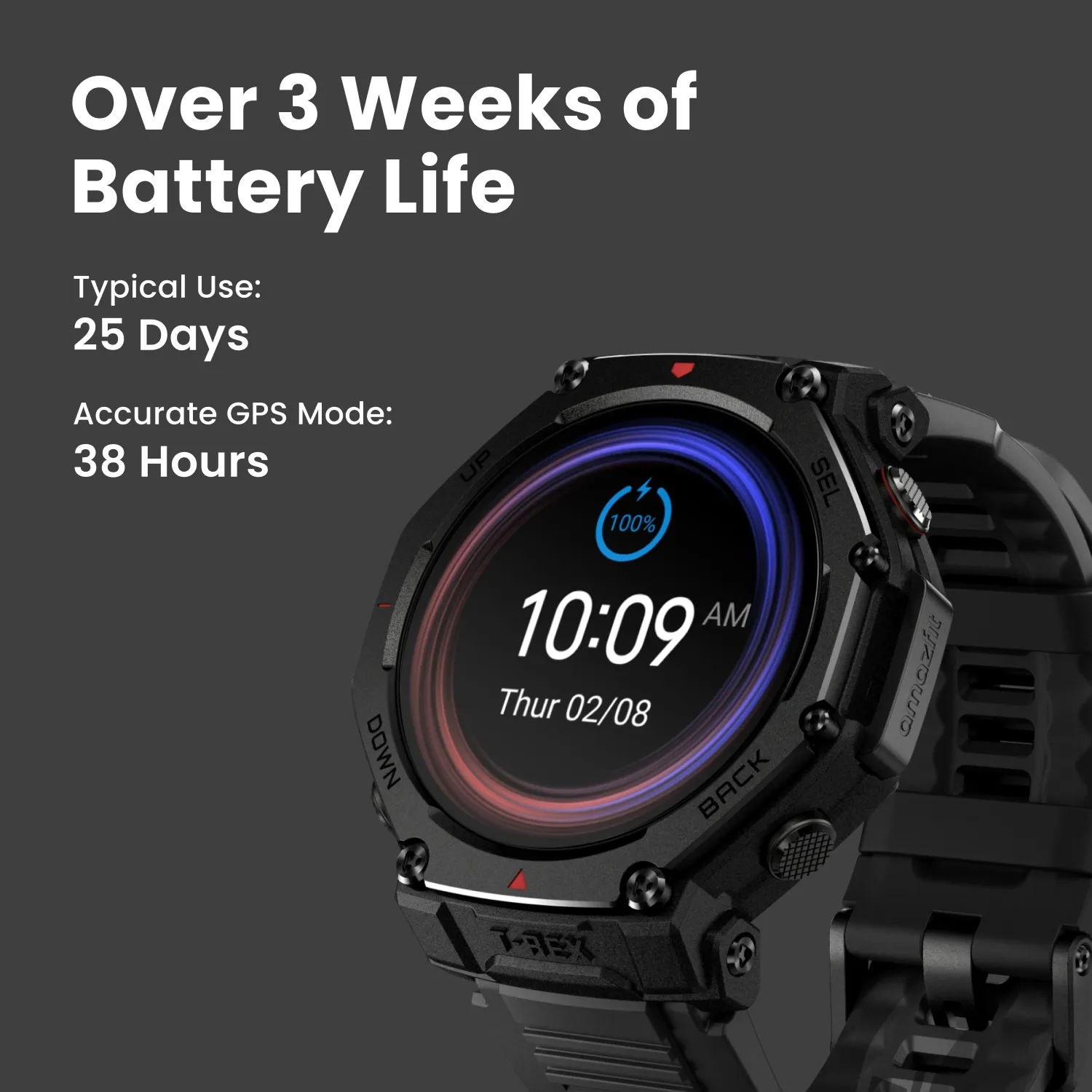 Amazfit T-Rex 3 Pro 48mm Sports Watch, Gold Amazfit T-Rex 3 Pro 48mm Sports Watch, Gold