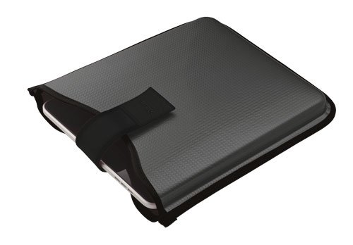 Trust Hardcover Sleeve for Apple iPad - Musta
