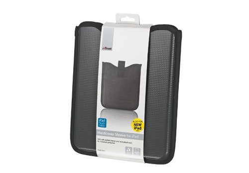 Trust Hardcover Sleeve for Apple iPad - Black