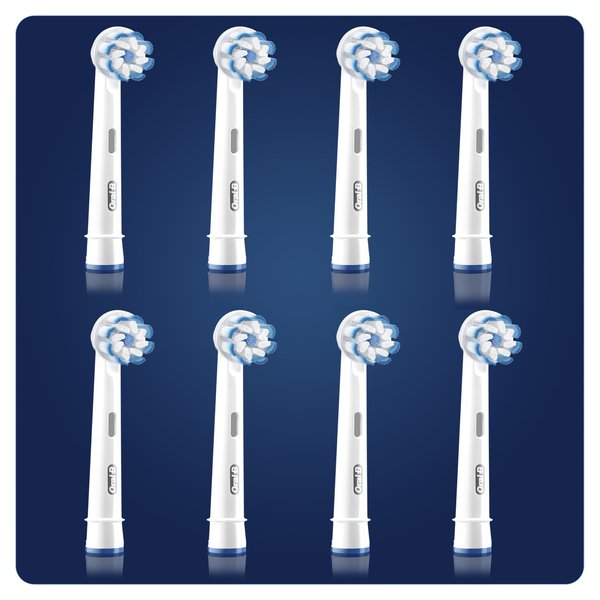 Oral-B Sensitive Clean - borsthuvuden, 8 st