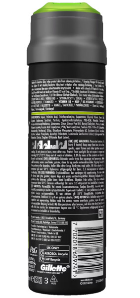 Gillette Labs Rapid Foaming Shave Gel 198 ml - shaving gel