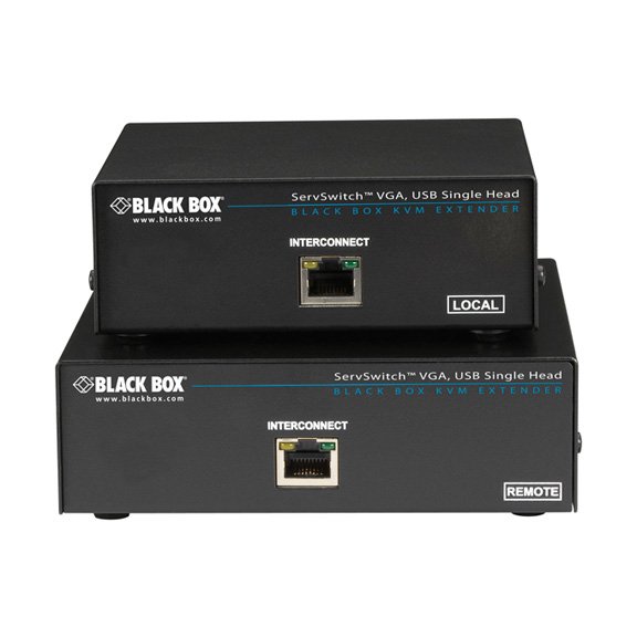 BLACK BOX ACU4022A - USB-mikrof&ouml;rl&auml;ngare (enkel VGA)