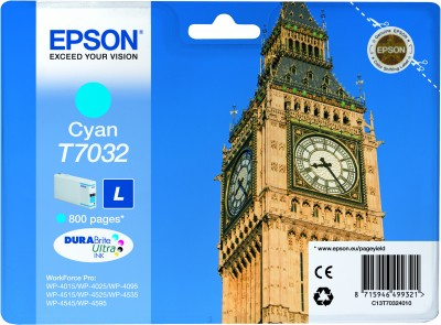 EPSON CYAN WP4000/4500 INK L