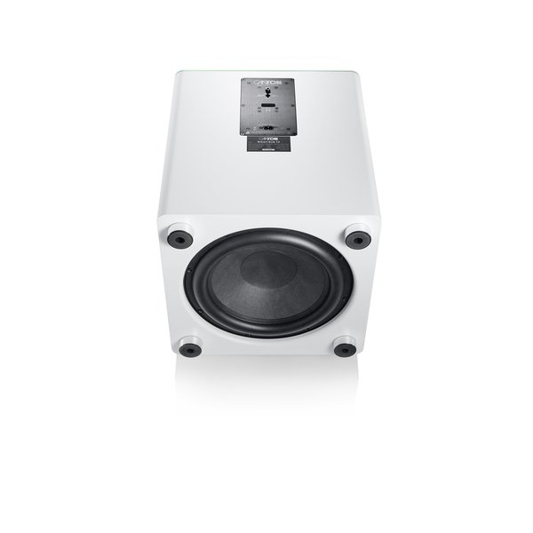 Canton Smart SUB 12  - active wireless subwoofer, white lacquer/white glass