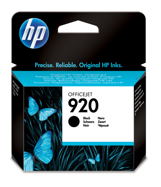 HP 920 ink black (DE) (EN) (FR) Officejet 6000 6500 (DE) (EN) (FR)