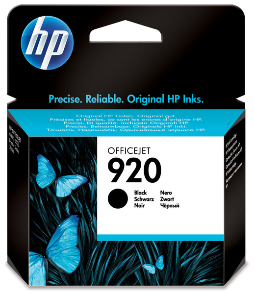 HP 920 ink black (DE) (EN) (FR) Officejet 6000 6500 (DE) (EN) (FR)