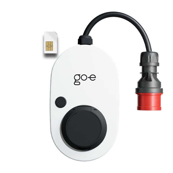 GO-e Charger Gemini flex 2.0 11 kW 3-phase Electric Vehicle Charging Station White
