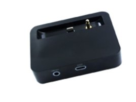 iPhone Dock w/ Audio out Black