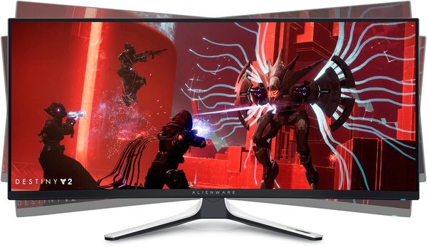 Dell 34&quot; Alienware AW3423DW, 3440x1400px, QD-OLED - curved gamingsk&auml;rm