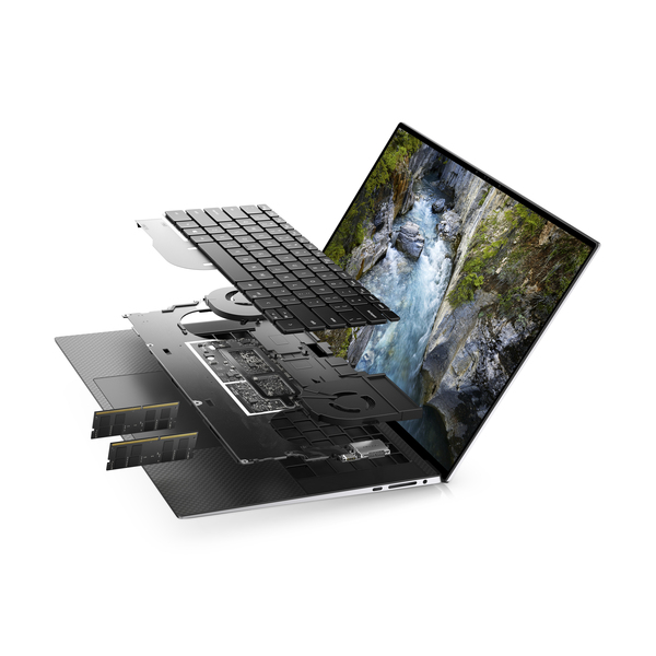 Dell Precision 5560 15.6" i7-11800H, 16 Gt, 512 Gt SSD, NVIDIA T1200, Win 10 Pro -kannettava, Harmaa