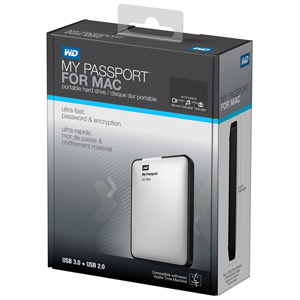 WD My Passport for Mac 1TB USB3.0