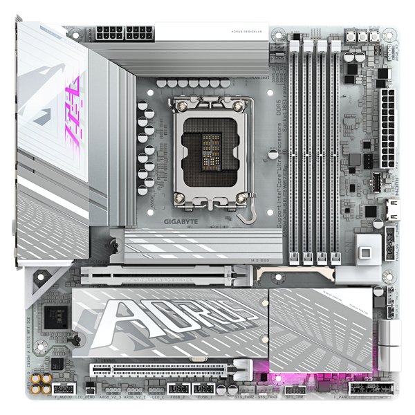 Gigabyte Z890M Aorus Elite Ice WiFi 7 LGA 1851 mATX -emolevy