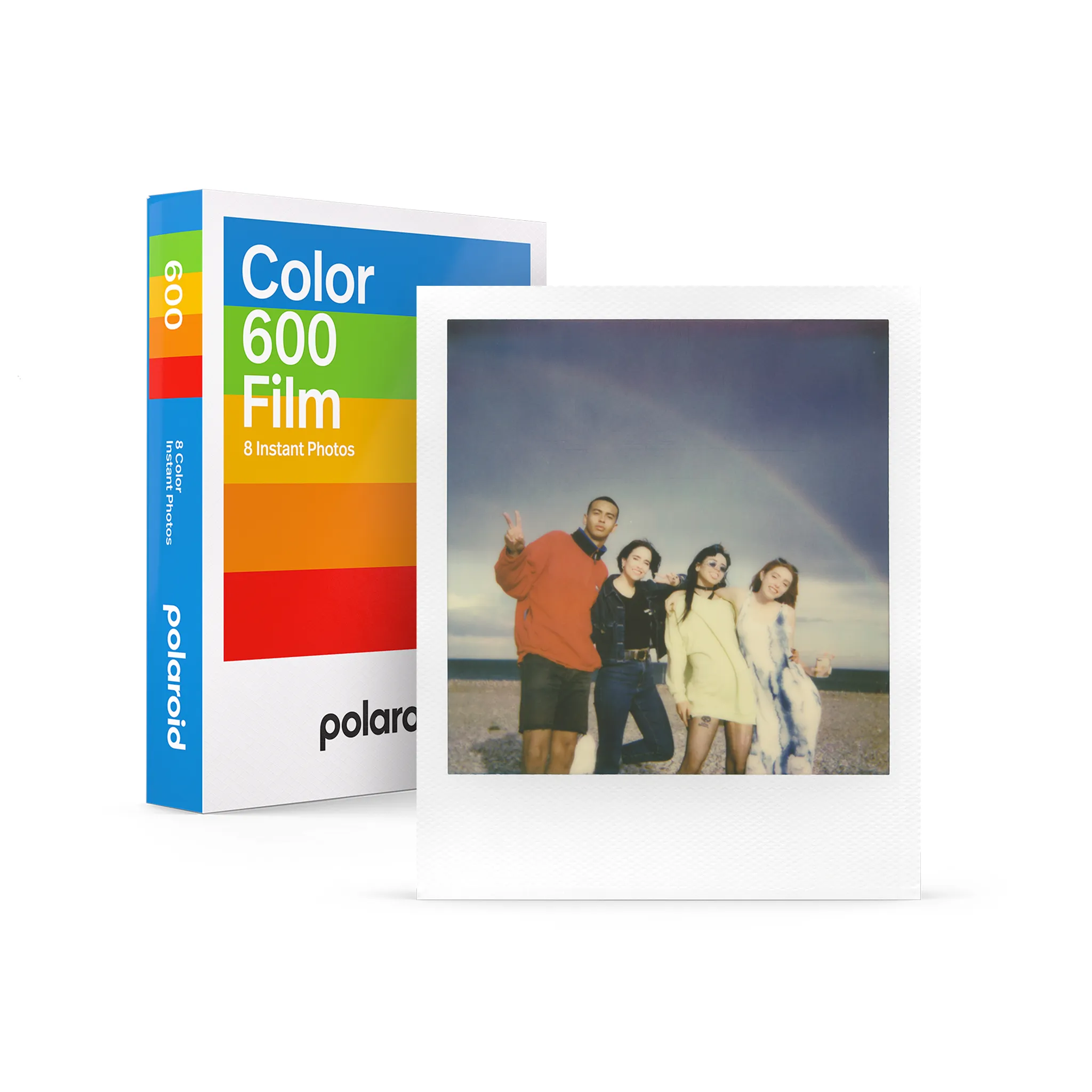 POLAROID Color Film for 600 White Frame