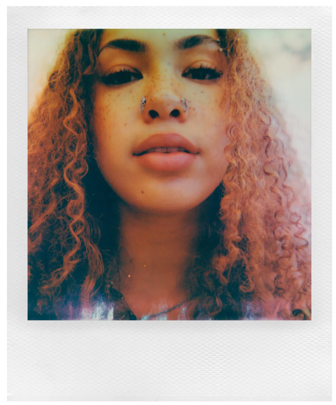 POLAROID Color Film for 600 White Frame