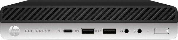 HP EliteDesk 800 G4 Mini. Intel Core i5-8600T, 8GB RAM, 256GB SSD, Windows 11 Pro - desktop computer (Refurbished: A)