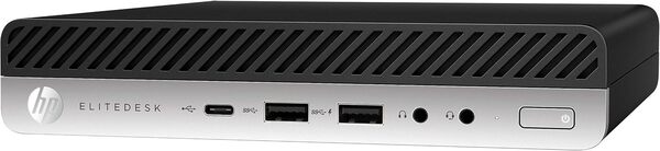 HP EliteDesk 800 G4 Mini. Intel Core i5-8600T, 8GB RAM, 256GB SSD, Windows 11 Pro - desktop computer (Refurbished: A)