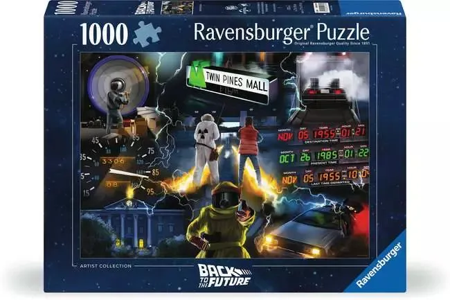 Ravensburger Universal VAULT Movie Collection: Back to the Future - puzzle, 1000 pcs