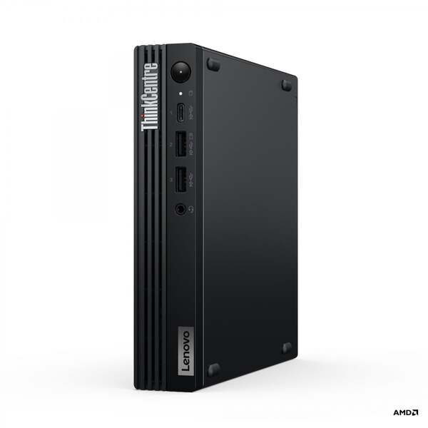 Lenovo ThinkCentre M75q Gen 5 Ryzen 7 Pro 8700GE, 16GB, 512GB, Win 11 Pro Mini PC, Tiny, Raven Black