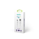 Spello USB-C to USB-A Cable 1.2m - white