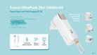 Epico UltraPack 2in1 5000mAh Travel Power Bank ET30 - vit