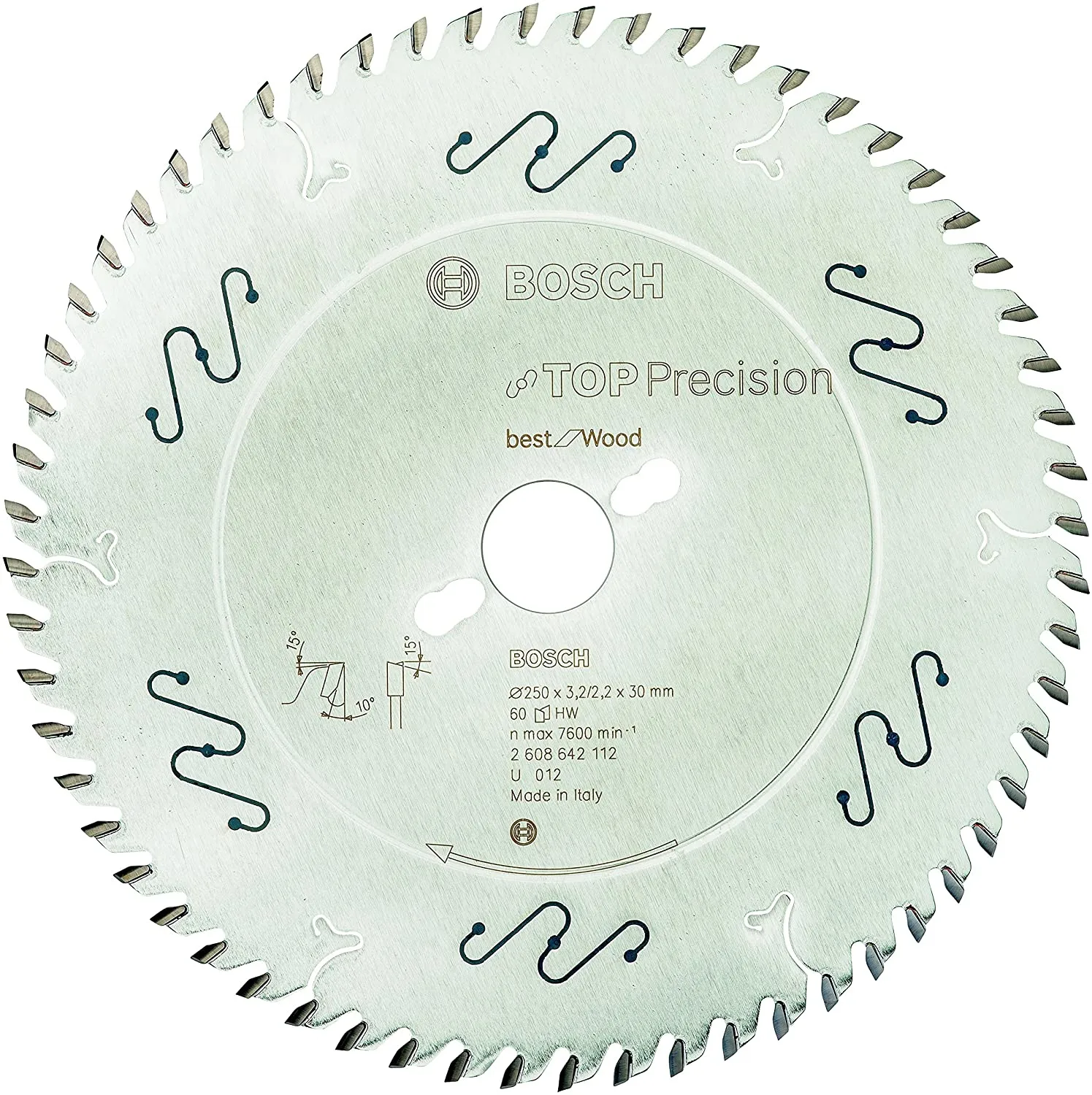 Bosch circular saw blades - various types