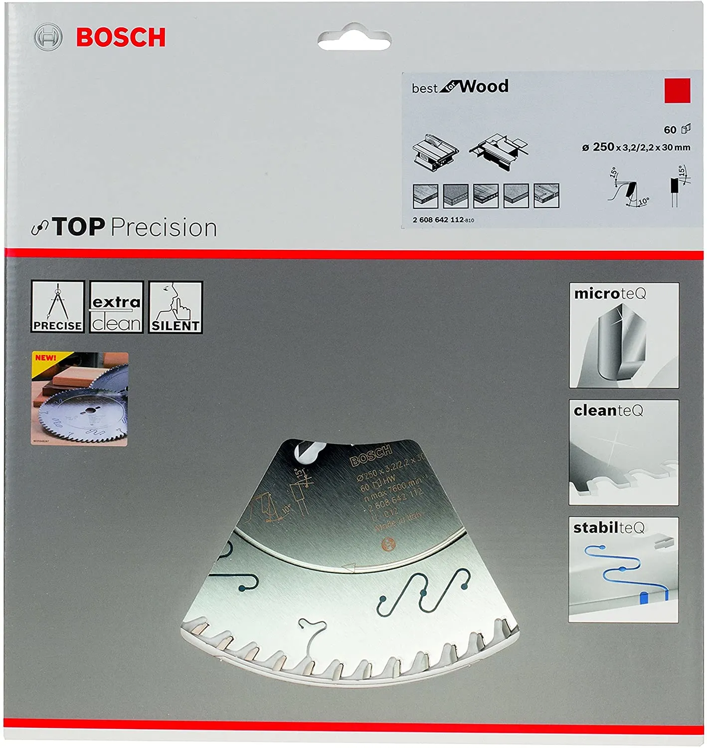 Bosch circular saw blades - various types