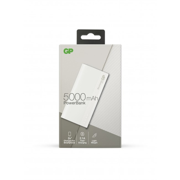 GP PowerBank DIEM Mars 5000mAh, White