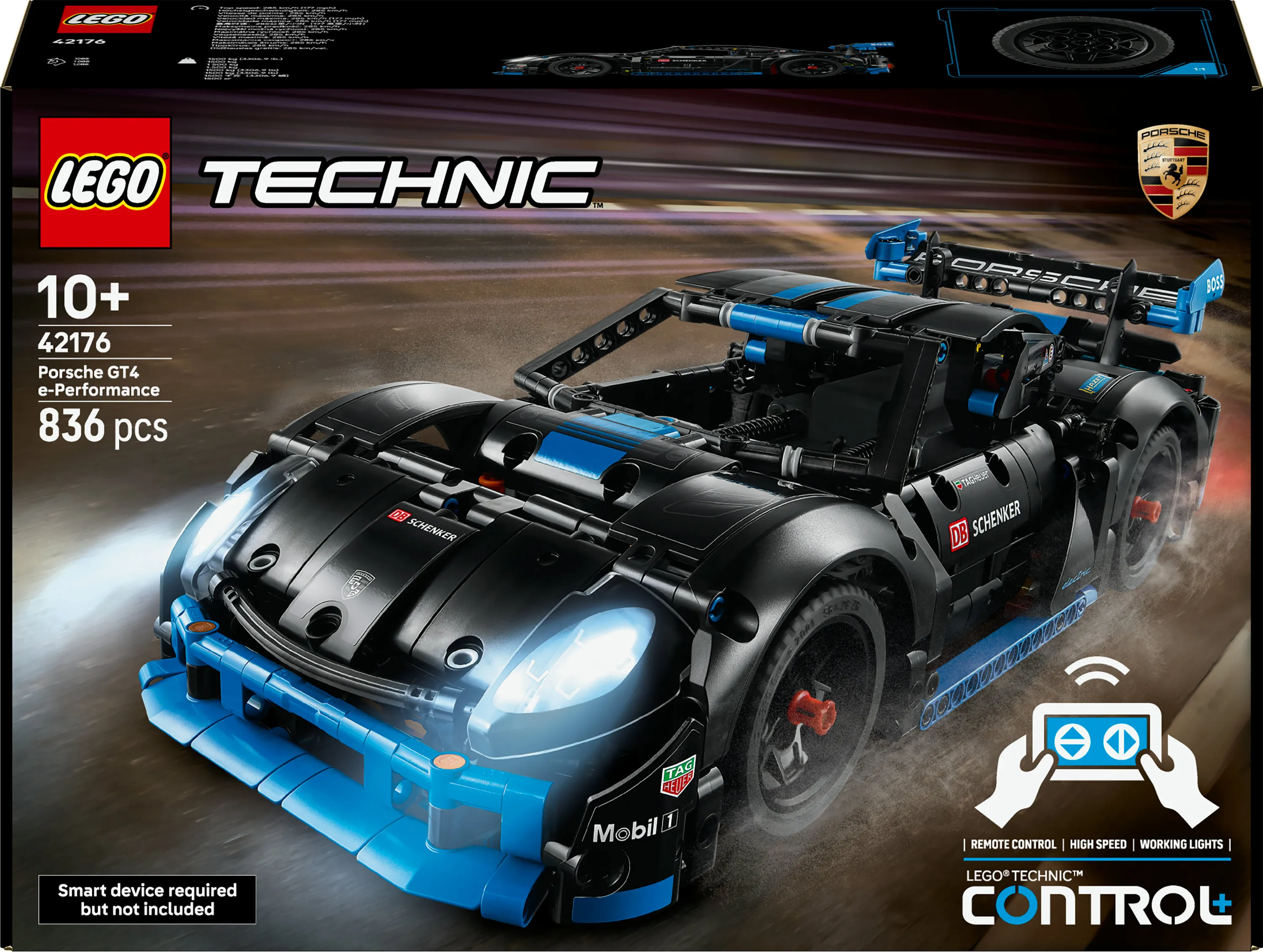 LEGO Technic Porsche GT4 e-Performance Racerbil 42176