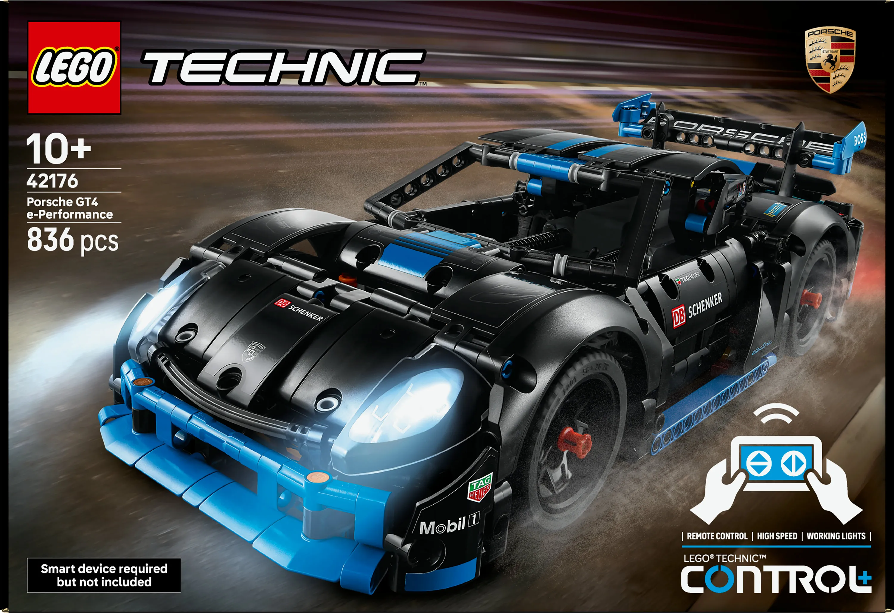 LEGO Technic Porsche GT4 e-Performance Racerbil 42176