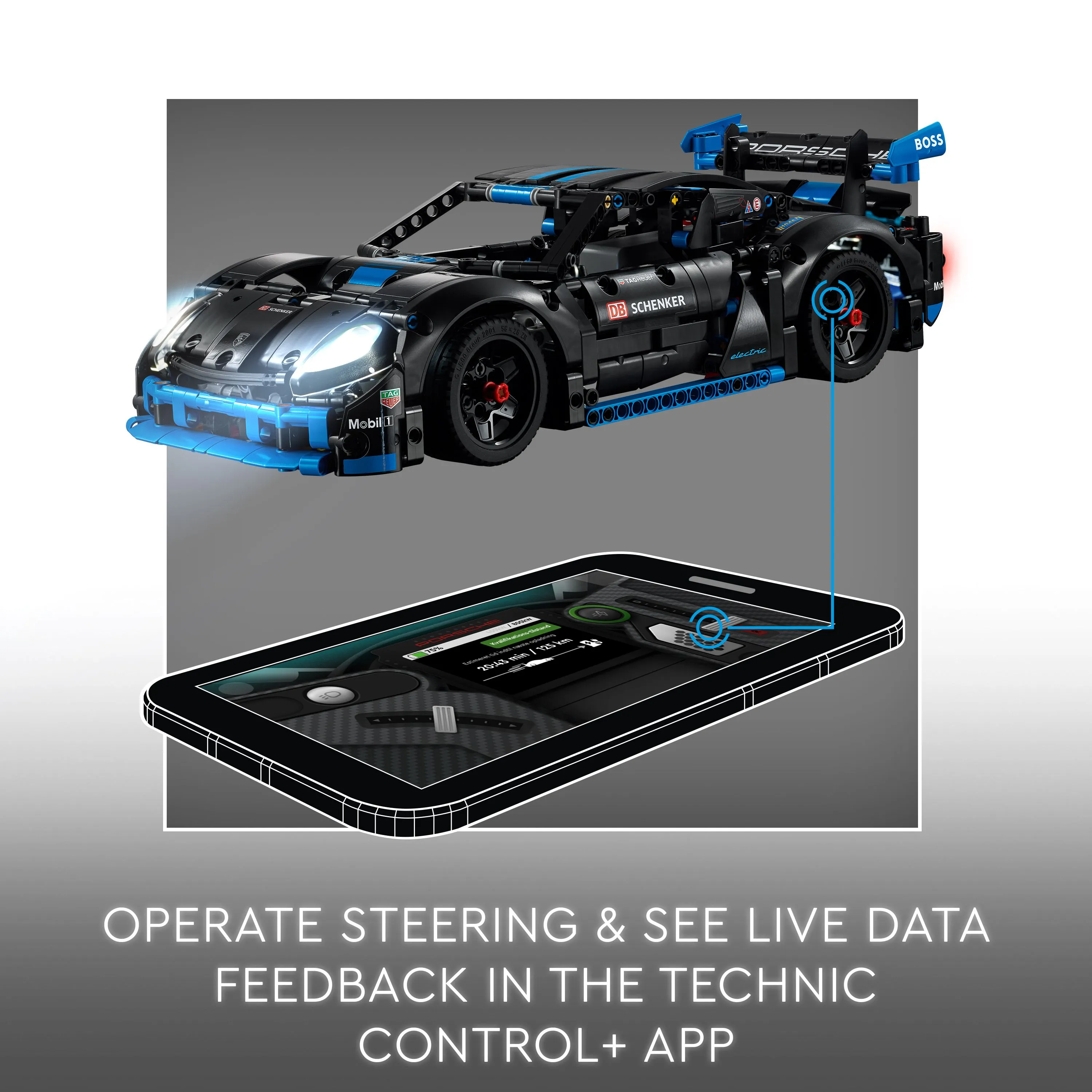 LEGO Technic Porsche GT4 e-Performance Racerbil 42176