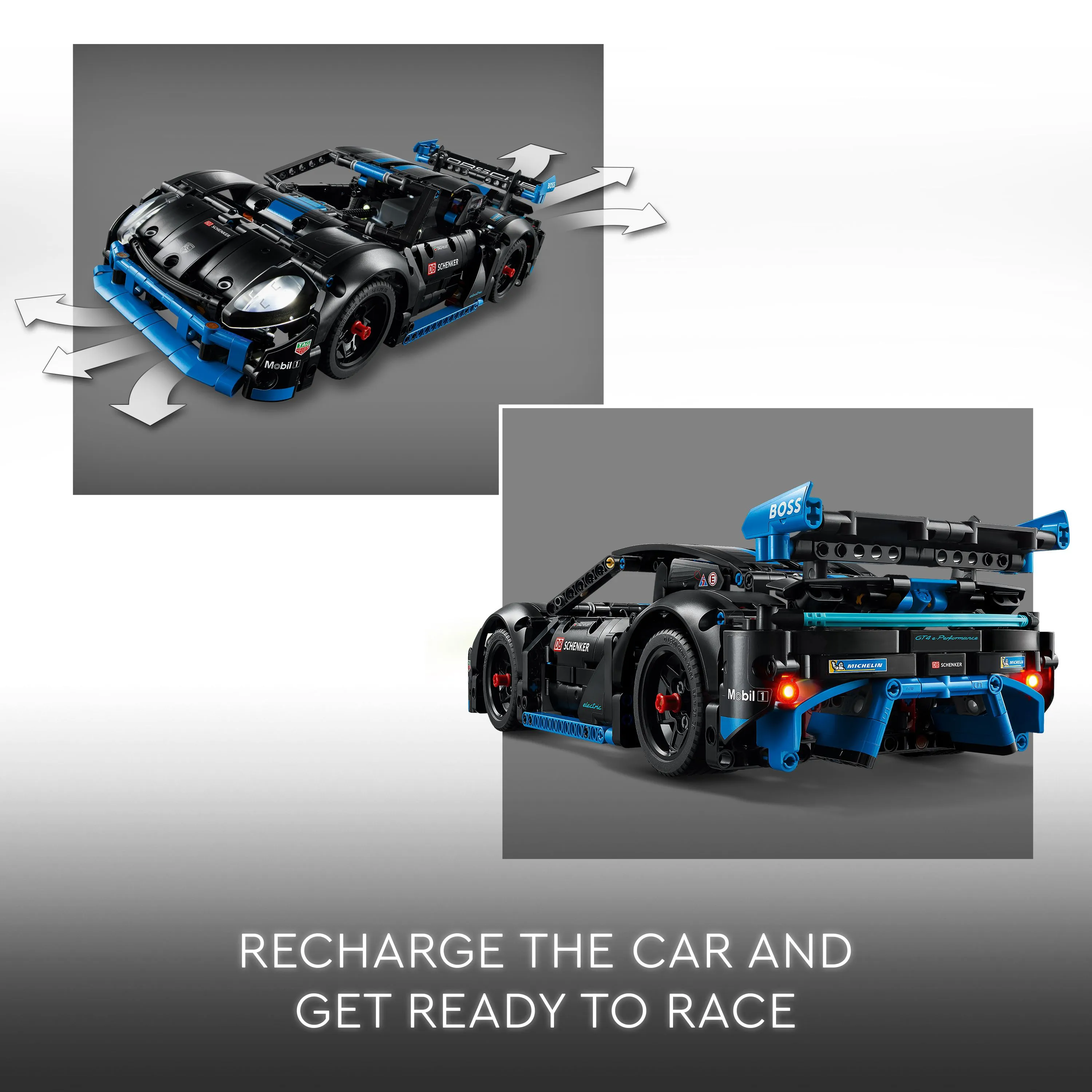 LEGO Technic Porsche GT4 e-Performance Racerbil 42176