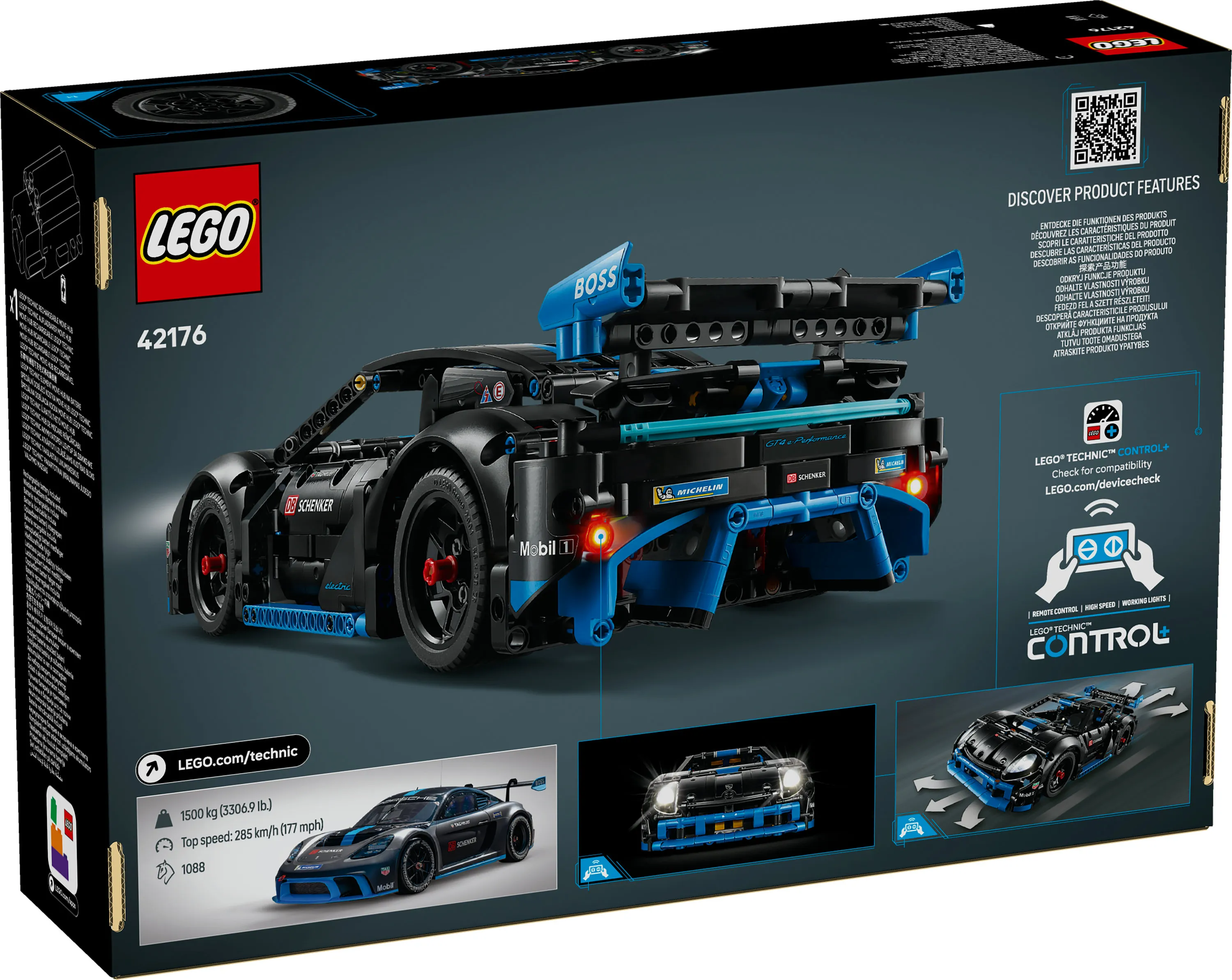 LEGO Technic Porsche GT4 e-Performance Racerbil 42176