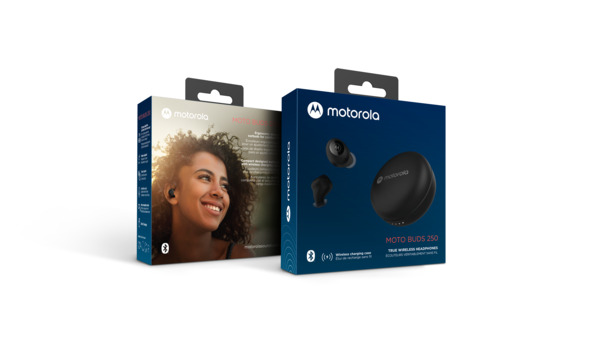 Motorola Moto Buds 250 bluetooth -nappikuulokkeet, musta