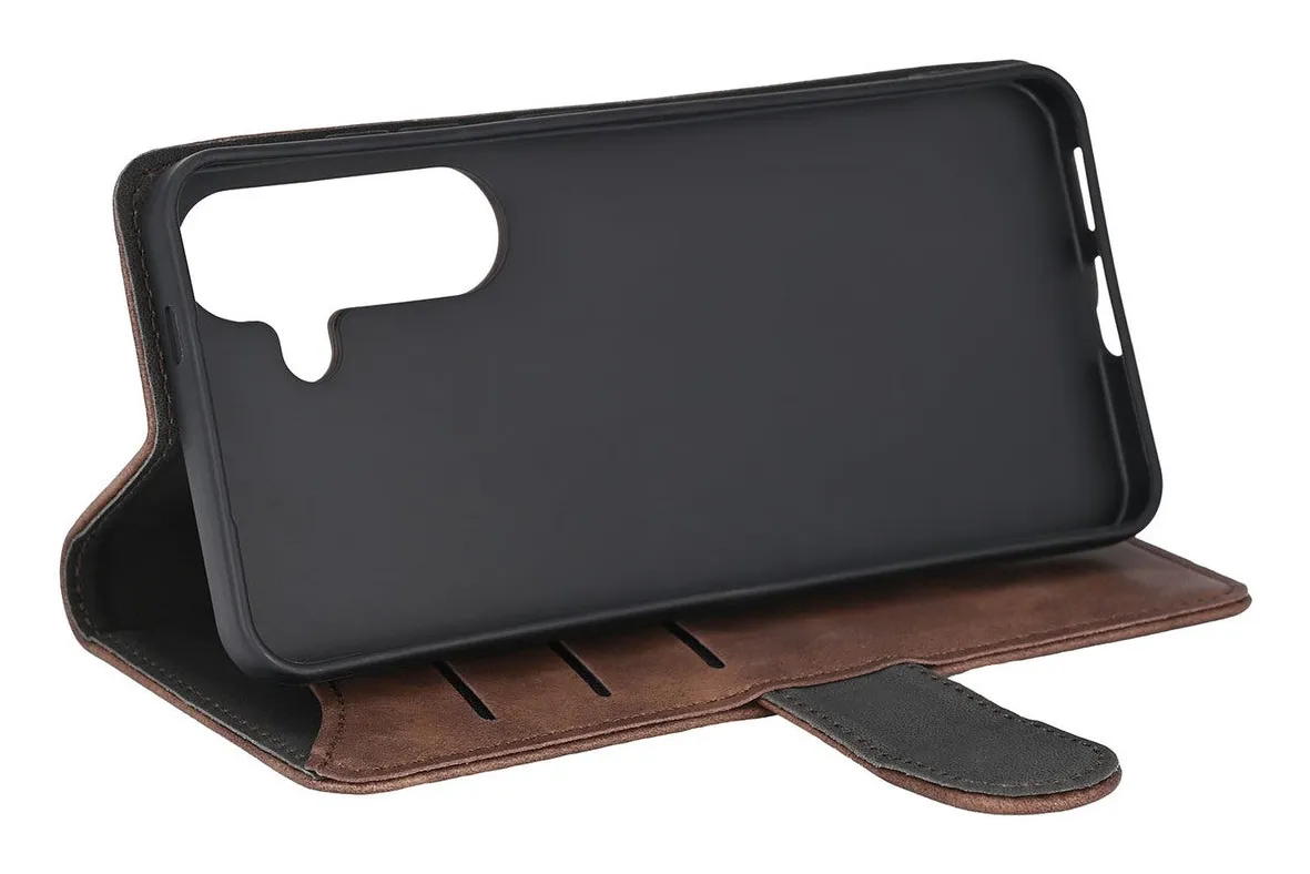 GEAR Classic 3 card Recycled Samsung S25 5G Brown